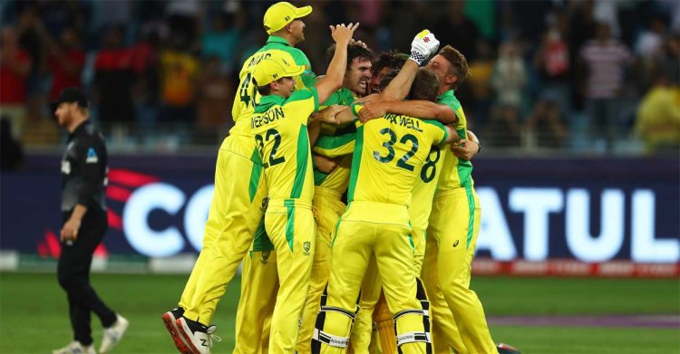 T20 World Cup: കിവികള്‍ ചിറകറ്റു വീണു, ഓസ്‌ട്രേലിയ പുതിയ ലോക ചാംപ്യന്‍മാര്‍
