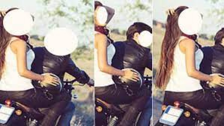 നമ്പര്പ്ലേറ്റില്ലാത്ത ബൈക്കില് കുട്ടിറൈഡറും ഗേള് ഫ്രണ്ടും; ഉടമയെ തപ്പിയ എംവിഡി ഞെട്ടി!