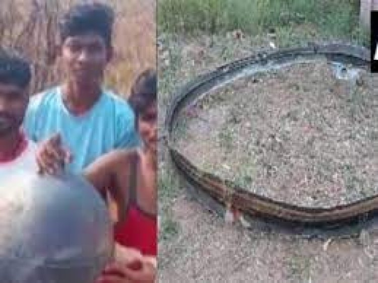 ആകാശത്ത് നിന്നും നിലത്ത് വീണ് ലോഹവളയം, ചൂടുണ്ടായിരുന്നു എന്ന് ഗ്രാമവാസികൾ, അമ്പരപ്പ്