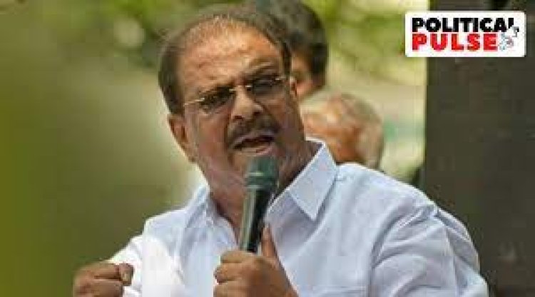 മുഖ്യമന്ത്രിക്കെതിരായ വിവാദ പരാമർശം; കെ. സുധാകരനെതിരെ പാലാരിവട്ടം പൊലീസ് കേസെടുത്തു